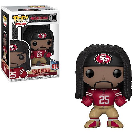 Funko Pop Richard Sherman 25 San Francisco 49ers