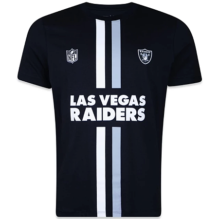 Camiseta New Era Las Vegas Raiders All Core Preto