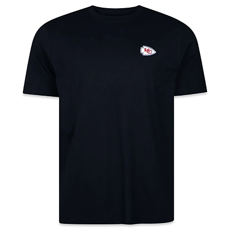 Camiseta New Era Kansas City Chiefs Basic Time Preto