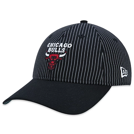 Boné New Era 920 Chicago Bulls Logo History Preto
