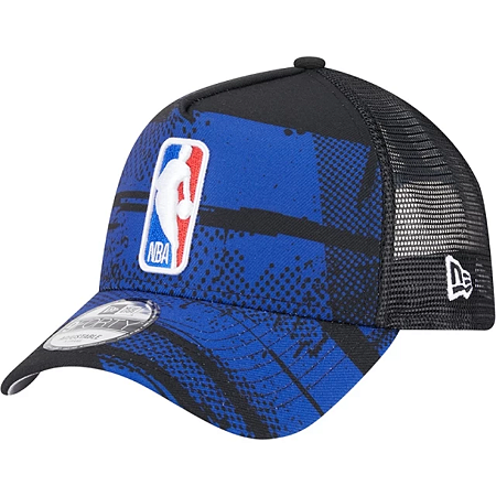 Boné New Era 940 A-Frame NBA Logo Oficial Azul