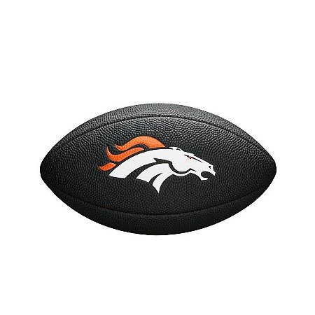 Bola Futebol Americano Denver Broncos Team Logo Black - Wilson