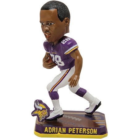 Jogador Player Bobble Adrian Peterson 28 Minnesota Vikings