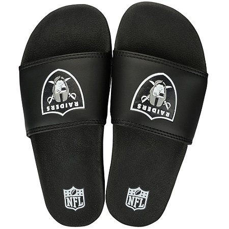 Chinelo Oakland Raiders Slip On Colors - NFL