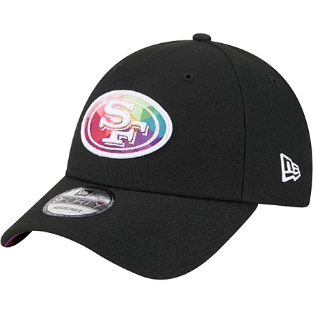 Boné New Era 940 San Francisco 49ers Crucial Catch Preto