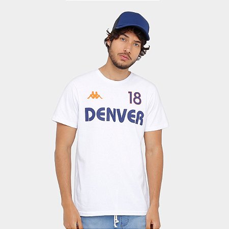 Camiseta Kappa City Denver 18 Branca
