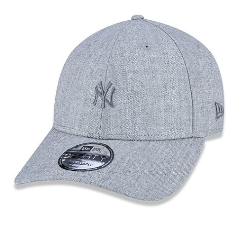 Boné New York Yankees 940 Veranito Mini Logo Cinza - New Era - FIRST DOWN -  Produtos Futebol Americano NFL