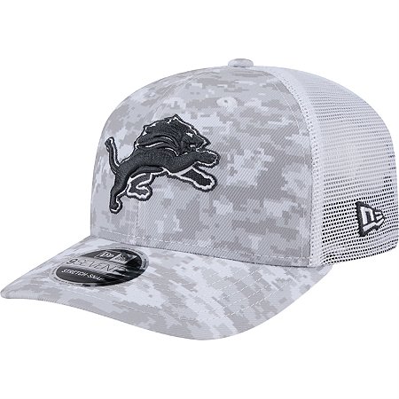 Boné New Era 970 Trucker Detroit Lions NFL Salute to Service