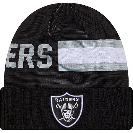 Gorro New Era Las Vegas Raiders NFL Sideline 2024 Preto