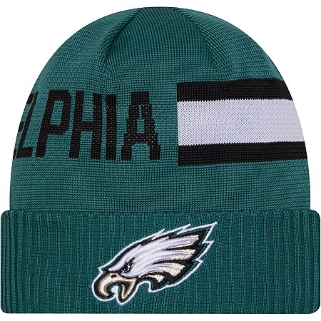Gorro New Era Philadelphia Eagles NFL Sideline 2024 Verde