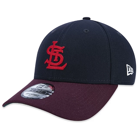 Boné New Era 940 St. Louis Cardinals Logo History Preto
