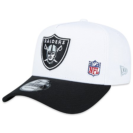 Boné New Era 940 A-Frame Snapback Las Vegas Raiders Branco