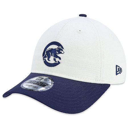 Boné New Era Juvenil 920 Chicago Cubs MLB Youth Branco