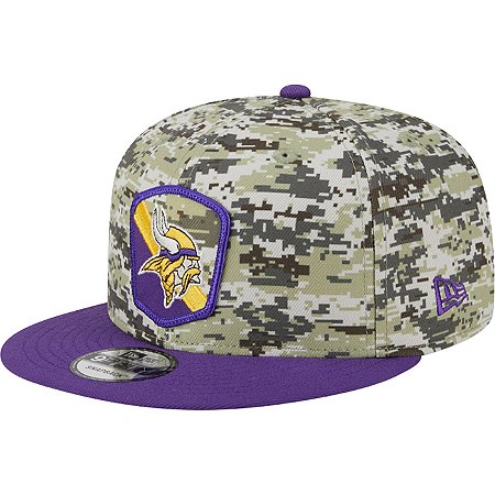 Boné New Era 950 Minnesota Vikings NFL Salute to Service 24