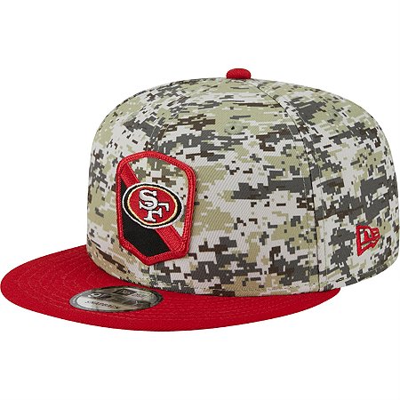 Boné New Era 950 San Francisco 49ers NFL Salute to Service