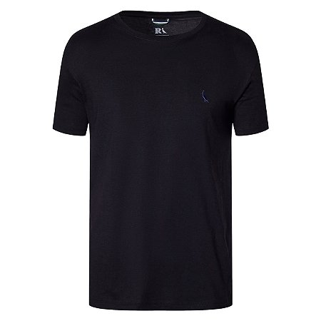 Camiseta Reserva Regular Careca Masculina Preta