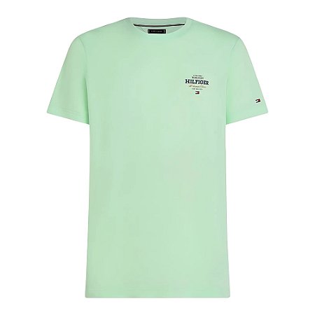 Camiseta Tommy Hilfiger Monotype All American Tee Verde