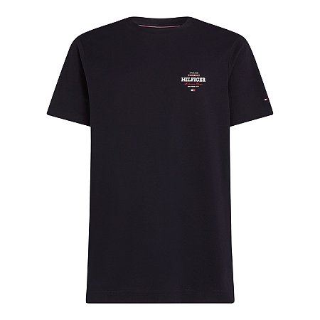 Camiseta Tommy Hilfiger Monotype All American Tee Marinho