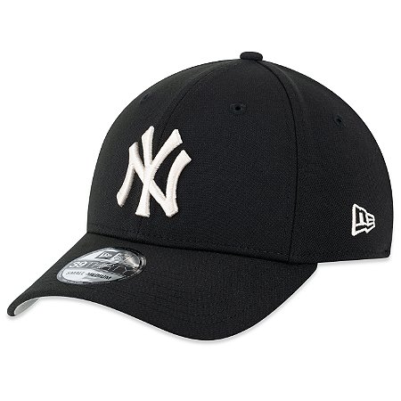 Boné New Era 3930 New York Yankees MLB Black Stone