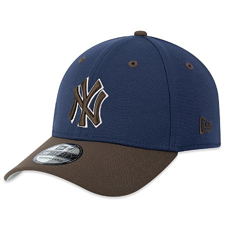 Boné New Era 3930 New York Yankees MLB Rustic Navy