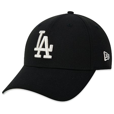 Boné New Era 3930 Los Angeles Dodgers MLB Black Stone