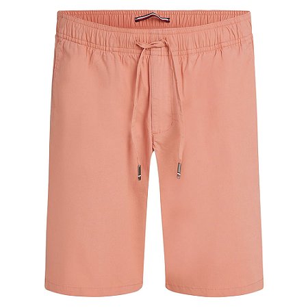 Bermuda Tommy Hilfiger Casual Harlem Masculina Salmão