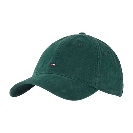 Boné Tommy Hilfiger Essential Flag Cap Verde