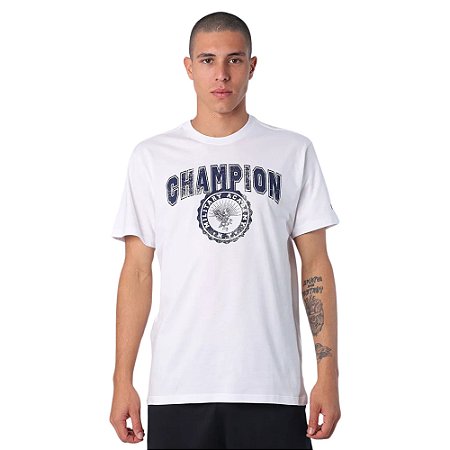 Camiseta Manga Curta Champion Military Academy Off White