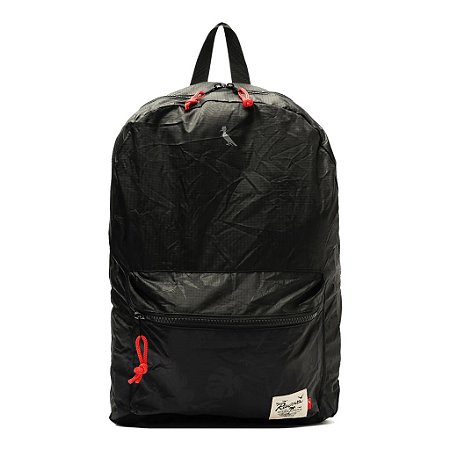 Mochila Reserva RSV Dobrável Ripstop 15 Litros Preta