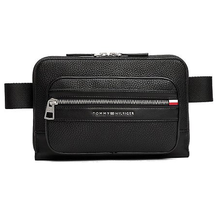 Bolsa Tranversal Tommy Hilfiger Shoulder Bag Bum Preto
