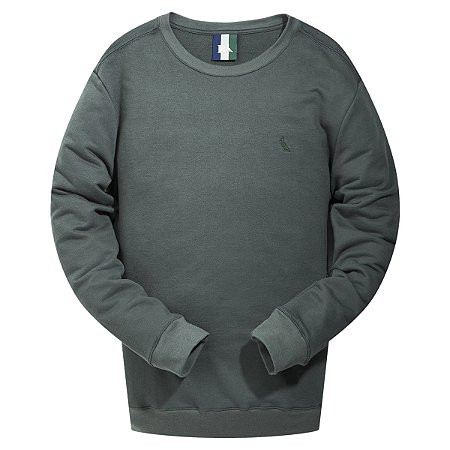 Moletom Suéter Reserva Basico New Masculino Verde
