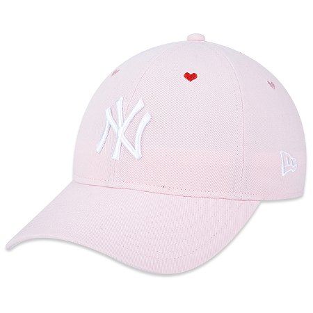 Boné New Era 920 New York Yankees Love Too Rosa