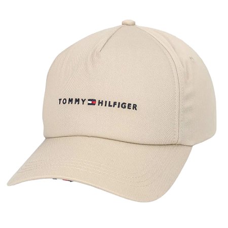 Boné Tommy Hilfiger Th Foundation Soft 6 Panel Caqui