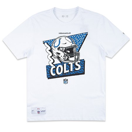 Camiseta New Era Indianapolis Colts Fanpage Branco