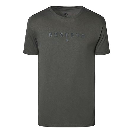 Camiseta Reserva Outline Masculina Verde Escuro