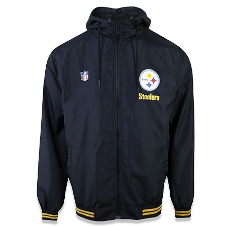 Jaqueta Quebra vento Pittsburgh Steelers Sport School - New Era