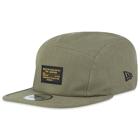 Boné Camper New Era Core Vintage Desestruturado Verde