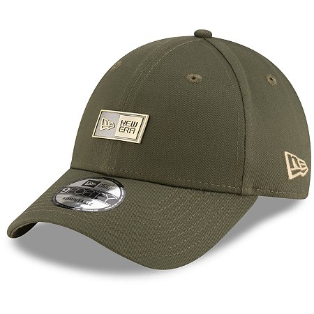 Boné New Era 940 9FORTY Badge Metallic Logobox Verde