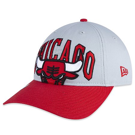 Boné New Era 920 Chicago Bulls NBA Tip-Off 23 Cinza