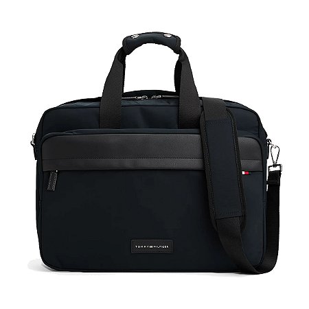 Pasta Bolsa Tommy Hilfiger Workbag Nylon Masculina Preta