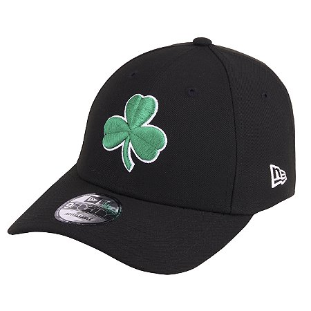 Boné New Era 940 Boston Celtics NBA Trevo Masculino Preto