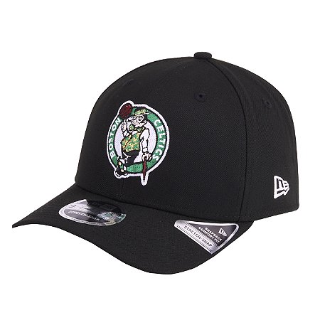 Boné New Era 970SS Stretch Snap Boston Celtics NBA Preto