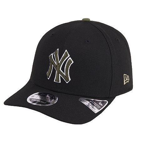 Boné New Era 970SS Stretch Snap New York Yankees 98WS Preto