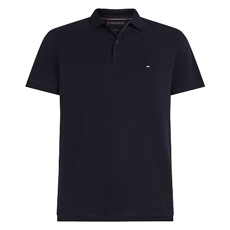 Camisa Polo Tommy Hilfiger Tech Piquet Regular Masculina
