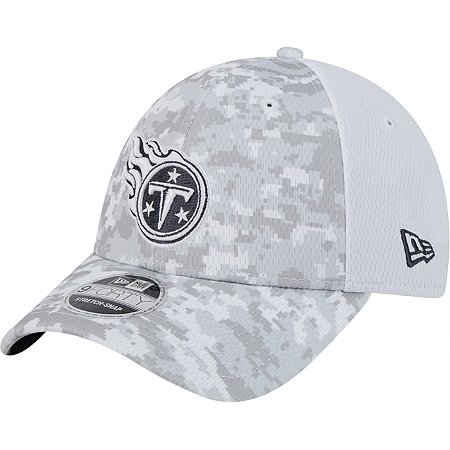 Boné New Era 940 Tennessee Titans Salute To Service Cinza