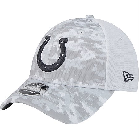 Boné New Era 940 Indianapolis Colts Salute To Service Cinza