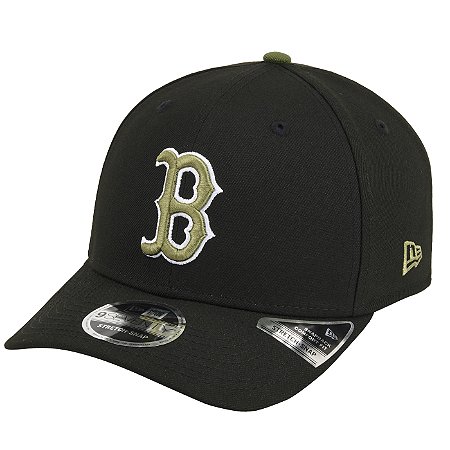 Boné New Era 970 Stretch-Snap Boston Red Sox Black 18W
