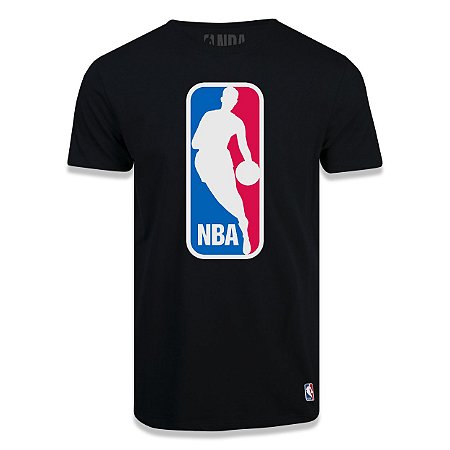 Camiseta NBA LogoMan Big Logo Preto