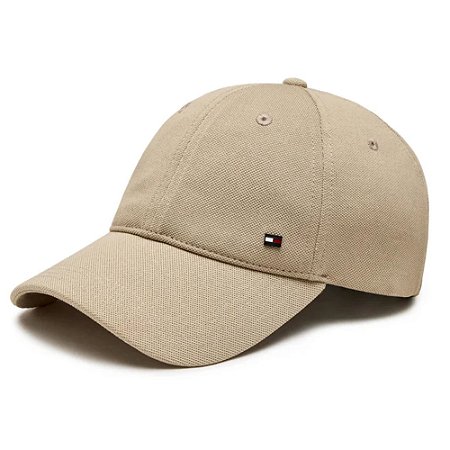 Boné Tommy Hilfiger Th Rwb Cotton 6 Panel Unissex Caqui