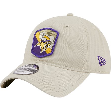 Boné New Era 920 Minnesota Vikings NFL STS 23 Masculino Bege